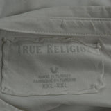 True Religion T-Shirt - 2XL White Cotton