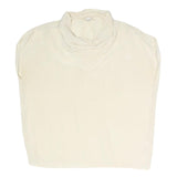 MAX MARA Womens Cream Blouse Sleeveless Cowl Neck Plain M Lightweight
