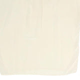 MAX MARA Womens Cream Blouse Sleeveless Cowl Neck Plain M Lightweight