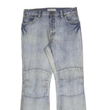 CLOCKHOUSE Mens Regular Blue Denim Jeans W34 L34 Zip Closure Classic Pockets