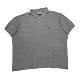 Lacoste Polo Shirt - 2XL Gray Cotton