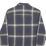 ALL SAINTS Mens Blue & White Check Shirt XS Classic Cotton Casual