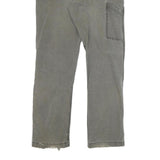 CARHARTT Mens Relaxed Fit Grey Cotton Blend Relaxed Leg Trousers W34 L31