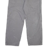 CARHARTT Mens Cotton Blend Grey Regular Straight Trousers W40 L30 Casual