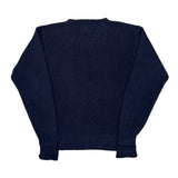 Polo By Ralph Lauren Sweater - Small Navy Cotton