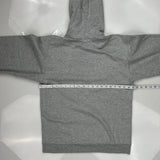 Green Bay Packers N.F.L. Team Apparel Hoodie - Large Gray Cotton Blend