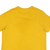 LEVI'S Mens Yellow Pocket T-Shirt L Short Sleeve Crew Neck Cotton Blend Casual
