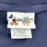 Mickey Mouse Disney T-Shirt - XL Blue Cotton