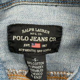 Ralph Lauren Denim Jacket - Small Light Wash Cotton