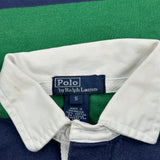 Age 5 Polo By Ralph Lauren Rugby Shirt - XS White Cotton