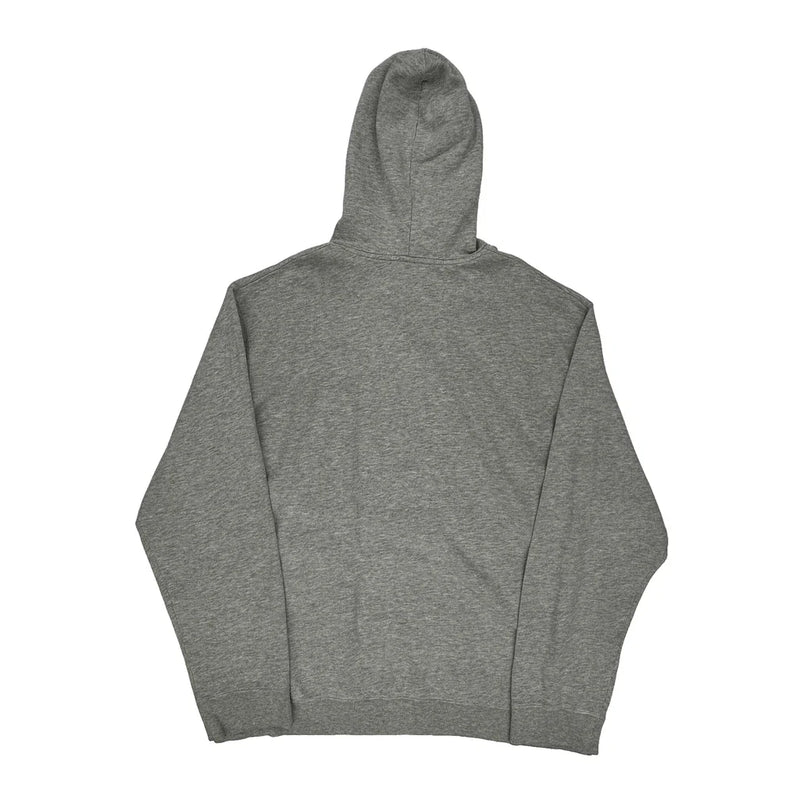 Timberland Spellout Hoodie - XL Grey Cotton