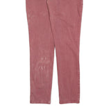 LEVI'S 524 Womens Jeans Pink Regular Skinny Denim W32 L32 Classic Zip Cotton