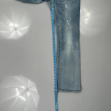 Harley Davidson Boot Cut Jeans - 32W US 6 Light Wash Cotton