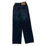Age 7-8 Levis Slim Jeans - Small Dark Wash Cotton