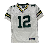 Green Bay Packers, Age 10-12 Reebok Nfl Football Jersey - Medium Green Polyester