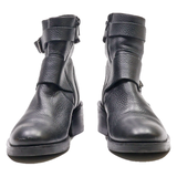 MINELLI Ankle Boots Black Leather Womens UK 3