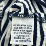 Golf Polo By Ralph Lauren Striped Polo Shirt - XL Navy Cotton