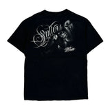 Made In USA Sullen Art Graphic T-Shirt - Large Black Cotton
