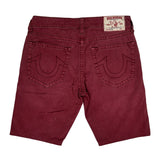 True Religion Denim Shorts - 34W 11L Red Cotton