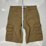 Wrangler Cargo Shorts - 32W 10L Khaki Cotton