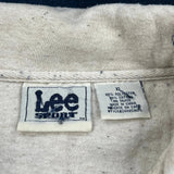 Lee Sport 1/4 Zip - XL Blue Polyester Blend