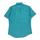 Ralph Lauren Short Sleeve Shirt - Medium Blue Cotton