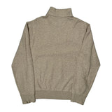 Polo By Ralph Lauren 1/4 Zip - Small Beige Cotton