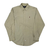 Ralph Lauren Shirt - Large Beige Cotton