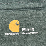 Carhartt Hoodie - Medium Green Cotton Blend