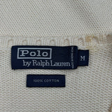 Polo By Ralph Lauren Sweater Vest - Medium Cream Cotton