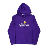 Vikings Nfl Football Hoodie - XL Purple Cotton