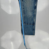 Made In USA Carhartt Double Knee Carpenter Pants - 34W 29L Blue Cotton