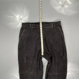 Woolrich Cord Trousers - 34W 30L Black Corduroy