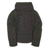 ZARA BASIC Womens Black Jacket M Polyester Blend Plain Zip Comfortable Casual