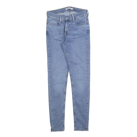 LEVI'S 710 Womens Jeans Blue Slim Skinny Denim Light W28 L30 Stretch Cotton
