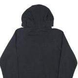 UNDER ARMOUR Mens Black Hoodie M Cotton Blend Pullover Lightweight Casual