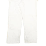 DICKIES Mens White Regular Fit Straight Denim Jeans W34 L30 Workwear Utility