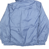 CALVIN KLEIN Womens Blue Zip Hooded Jacket 2XL Polyester Blend Outdoor Casual