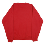 JANSPORT Mens Red NC State University Crew Neck 2XL Cotton Sweatshirt College