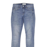 GAP Womens Jeans Blue Slim Skinny Denim Light W25 L34 Stretch Cotton Blend