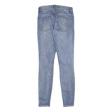 GAP Womens Jeans Blue Slim Skinny Denim Light W25 L34 Stretch Cotton Blend