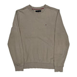 Tommy Hilfiger Sweatshirt - Medium Beige Cotton