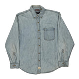 Levis Denim Shirt - Large Light Wash Cotton