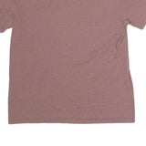 CARHARTT Womens Mauve Pocket T-Shirt L Short Sleeve Crew Neck Cotton Blend