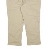 CARHARTT Mens Cotton Blend Beige Regular Straight Fit Trousers W42 L25
