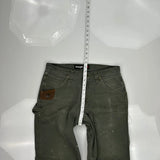 Wrangler Cargo Pants - 32W 30L Gray Cotton