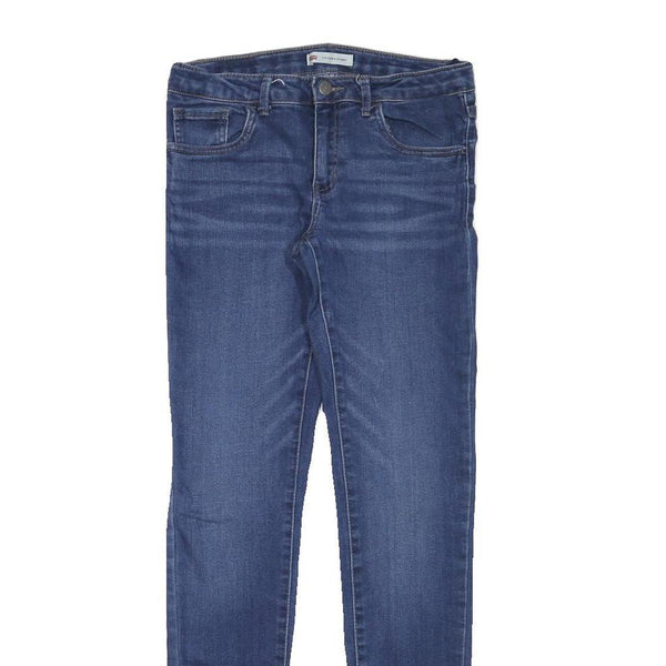 LEVI'S 710 Womens Jeans Blue Slim Skinny Denim Medium W27 L30 Stretch Cotton