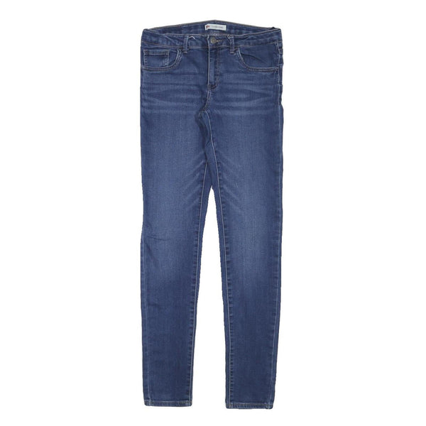 LEVI'S 710 Womens Jeans Blue Slim Skinny Denim Medium W27 L30 Stretch Cotton
