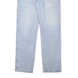 WRANGLER Mens Jeans Blue Regular Straight Denim Light W32 L30 Classic Zip Cotton