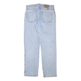 WRANGLER Mens Jeans Blue Regular Straight Denim Light W32 L30 Classic Zip Cotton